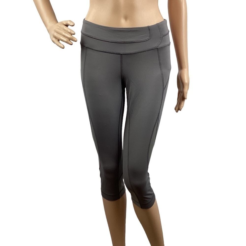 Lole Women's Run Capri Leggings Size S Gray